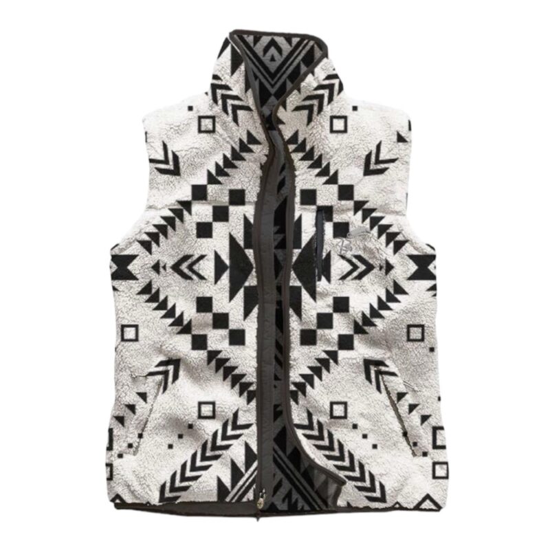 Sherpa Vest Ohana White