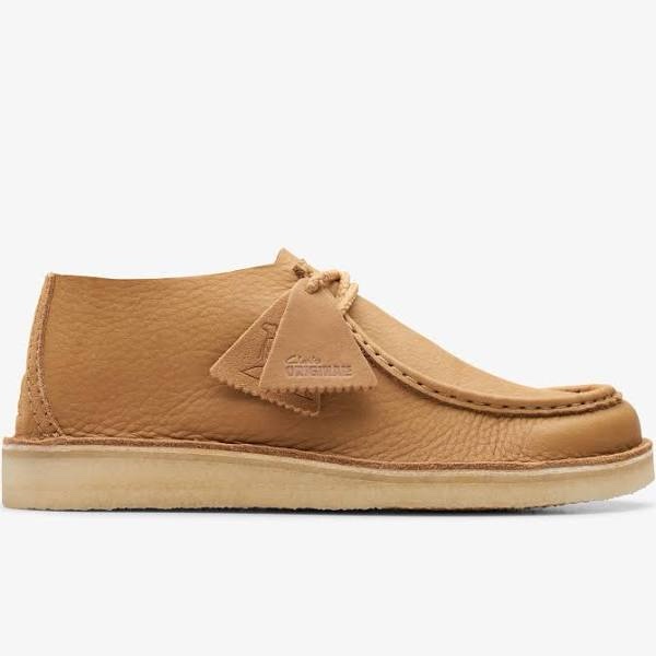CLARKS ORIGINALS DESERT NOMAD MID TAN LEATHER