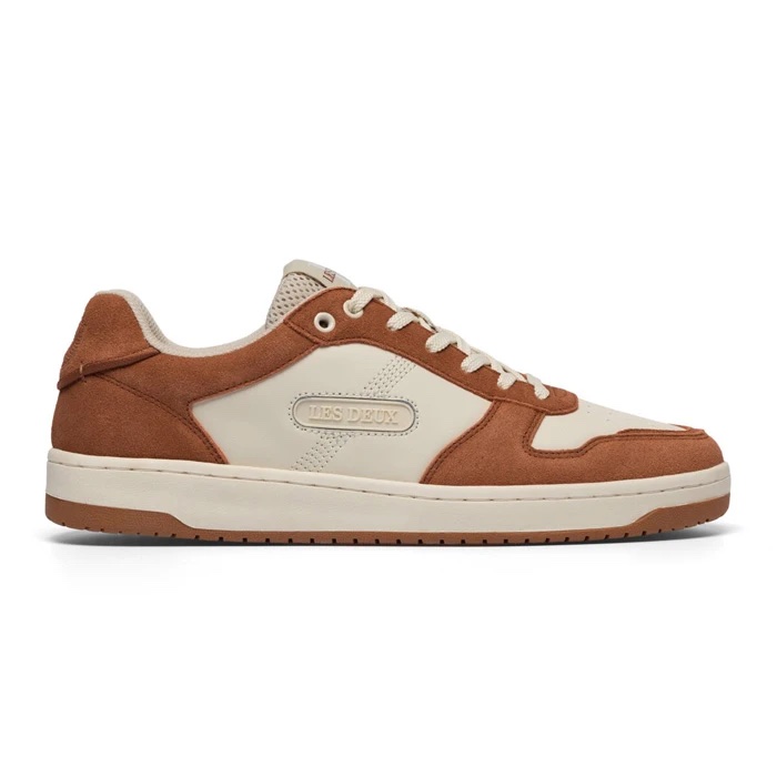 Les Deux Wright Basketball Sneaker Rustfarvet