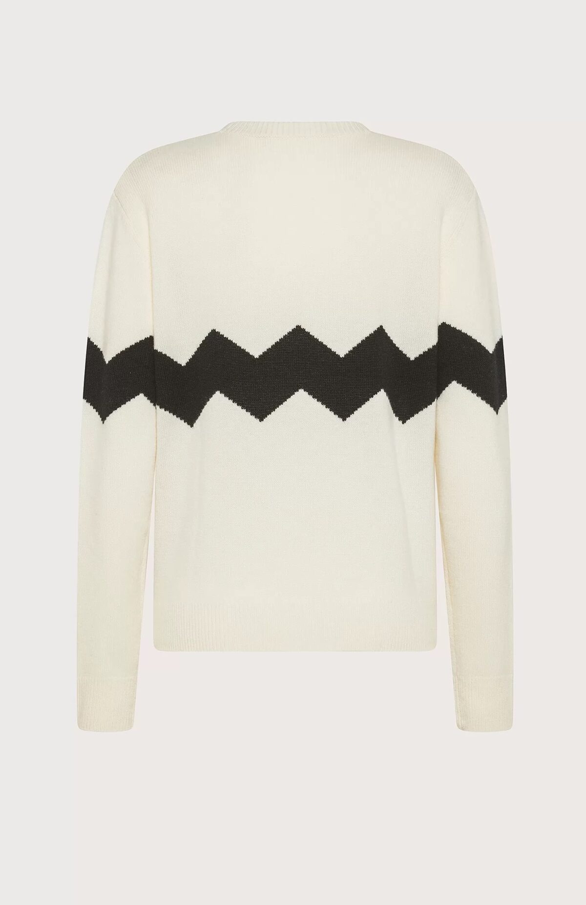 19.70 |SEVENTY
MAGLIONE GIROCOLLO MISTO LANA CON INTARSIO A ZIG ZAG - immagine 2